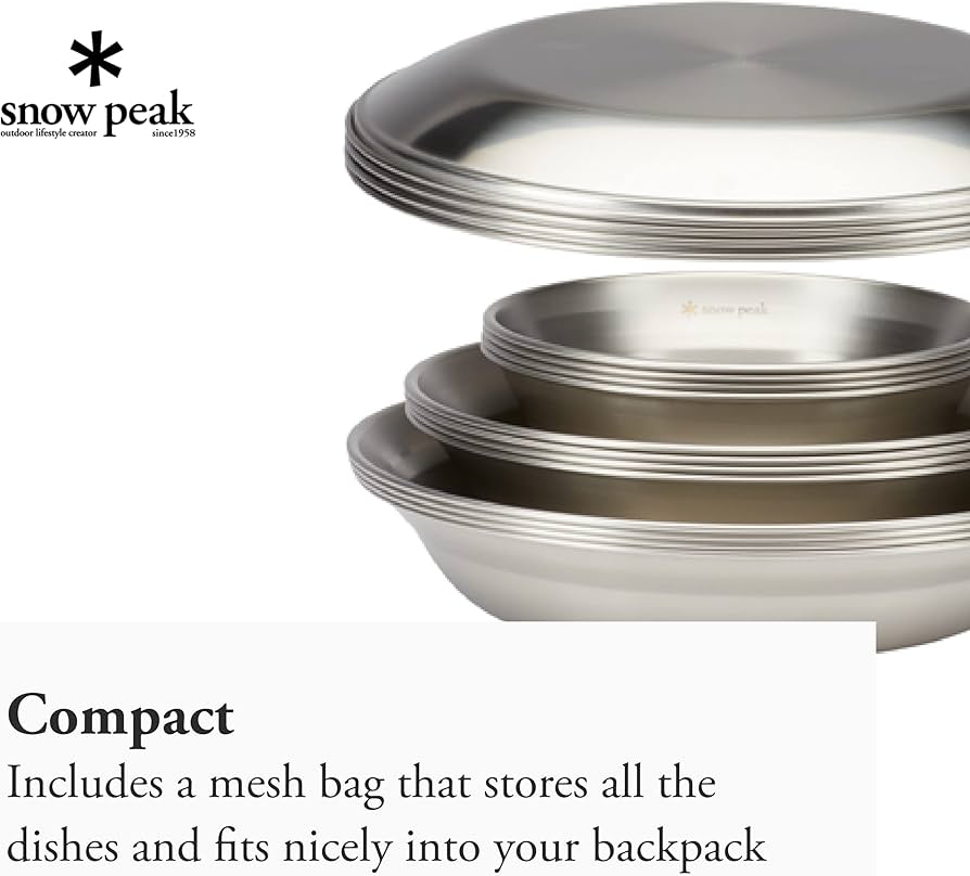 Amazon.co.jp: Snow Peak(スノーピーク) Lサイズ 食器 ファミリー Amazon.co.jp: Snow Peak(スノーピーク) Lサイズ 食器 ファミリー